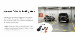 VIOFO Монтажен комплект Hardwire Kit - HK4 Type-C - Low Voltage Battery Protection
