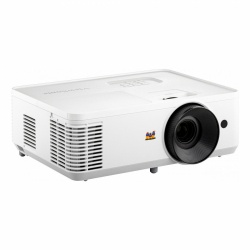 Проектор ViewSonic PA700W, WXGA 1280x800, 4500 ALumens, 12500:1, 240W UHP Lamp, Throw ratio: 1.544 - 1.72m, Image size: 30"-300", Keystone, 25/34dB, Input Lag: 33.2ms, 2x HDMI, USB-A, RS232, Audio In/Out, Speaker, White