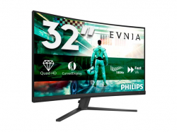 Монитор PHILIPS 32M2C3500L/00 31.5inch VA QHD 180Hz 300cd/m2 1ms 2xHDMI2.0 DP