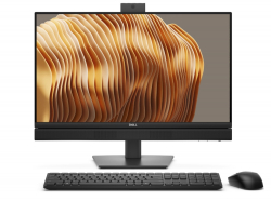 Настолен Компютър Dell Pro 24 All-in-One QC24251, Intel Core Ultra 5 235T (2.20 GHz, 24 MB), 23.8" FHD 1920x1080 100 Hz IPS AG, 1x16 GB DDR5 up to 5600 MT/s, 512GB SSD, Intel Graphics, Height Adjustable Stand, FHD HDR Cam, WiFi 6E+BT, Wireless Kb & Mouse, Ubuntu, 3Y PS 16 GB Intel Core Ultra 5 Intel Core Ultra 5 235Т    2900 MHz   Arrow Lake 512 GB 512 GB - - DisplayPort  Linux         