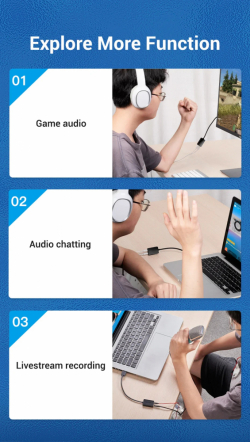 Vention външна звукова карта USB Sound card - CDYB0