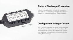 VIOFO Монтажен комплект Hardwire Kit - HK4 Type-C - Low Voltage Battery Protection