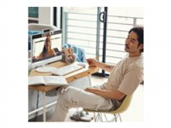 Настолен Компютър HP All-in-One Desktop Intel Core i5-1335U 23.8inch FHD IPS Touch 16GB RAM 512GB SSD FREE DOS Shell White