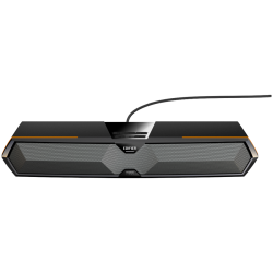 Edifier MG300 Soundbar, BT V5.3, USB, AUX, 2x 52mm Drivers, RGB Lighting, 5W (RMS), Black