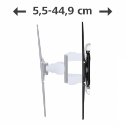 Стенна стойка за TV HAMA, Регулируема, 46"-90", 220838