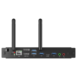 Компютър IIYAMA OPC51204BC-1, Intel Core i5-12450H, TPM 2.0, 8GB DDR4, 256GB M.2, WiFi 6, Bluetooth 5.2, LAN, USB-C, 4x USB, DP Out, HDMI Out, Mic In, Headphone connector, Windows 11 IoT Enterprise, Black