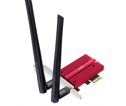 Мрежова карта Cudy WE9300, PCIe, 3-бандов, 5.7 Gbps, 2.8 Gbps, 688 Mbps, WiFi 7, Bluetooth 5.4