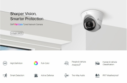 5MP пълноцветна куполна мрежова камера TP-Link VIGI InSight S455(4mm)