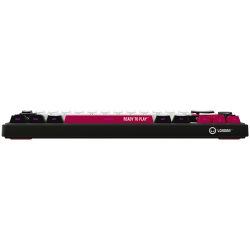 LORGAR Gaming Keyboard KBP70MW Pro Wireless 65% Black EN