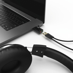 Звукова карта HAMA 2.0 Stereo, USB 2.0, Черен                          