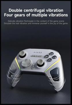 Ajazz геймпад Gamepad Set GP100 - Wireless, Bluetooth, 1000Hz - White