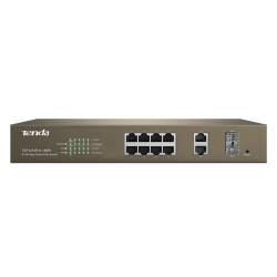 SWITCH TENDA TEF1210P 8P POE                          