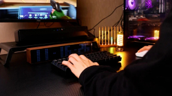 MCHOSE геймърска механична клавиатура Gaming Mechanical Keyboard Ace 60 Pro - 8K, TTC Uranus Magnetic Switch - Standard [Linear] (English US), Black