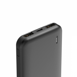 HAMA Външна батерия "Pocket 5" Power Pack, 5000 mAh, Изходи: 2x USB-A, антрацит