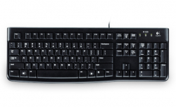 LOGITECH Corded  Keyboard K120 - Business EMEA - Bulgarian layout - BLACK