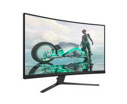 Монитор Philips Evnia 32M2C3500L, 31.5" Curved 1500R VA WLED, 2560x1440@@180Hz, 1ms GtG, 0.5ms MPRT, 300cd m/2, 3000:1, Mega Infinity DCR, Adaptive Sync, FlickerFree, Low Blue Light, Tilt, 2xHDMI, DP                          