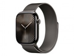 Смартчасовник APPLE Watch S10 Cellular 46mm Slate Titanium Case with Slate Milanese Loop SM