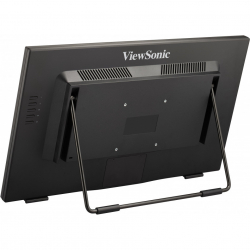 Тъч монитор ViewSonic TD2465 23.8", VA Panel, 1920 x 1080 FHD, Projected Capacitive, 10-point multi-touch, 16:9, 250 cd/m2, 3000:1, 20M:1, 7ms, Flicker-Free, Blue Light Filter, Hard Coating (7H), VGA, HDMI, DP, 3x USB, Speakers, Tilt, Kensington Lock, VESA 100, Black