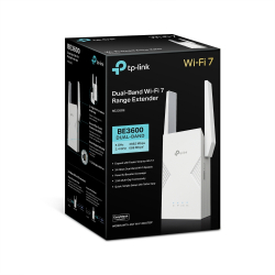 Двубандов Wi-Fi 7 удължител за обхват TP-Link RE235BE BE3600