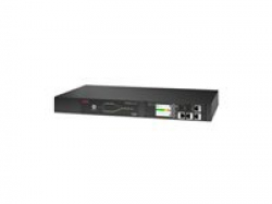 APC Rack Automatic Transfer Switch, 230V, 16A, C20 in, (8) C13 (1) C19 out