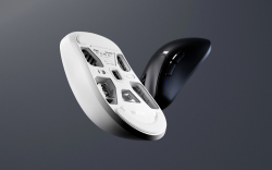 Pulsar професионална геймърска мишка Wireless Gaming Mouse Xlite v4 Size3 White - 1K (8K compatible)                          