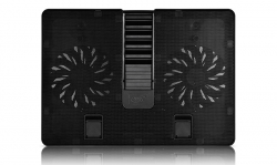 DeepCool Охладител за лаптоп Notebook Cooler U-PAL 15.6" USB3.0 - Black                          