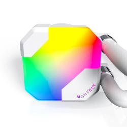 Montech водно охлаждане Hyper Flow ARGB 360, CPU Liquid Cooler, White