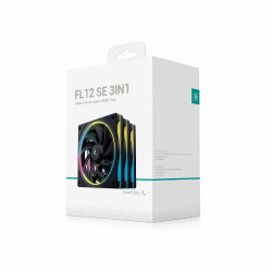 DeepCool Комплект вентилатори Fan Pack 3-in-1 3x120mm - FL12 SE (Second Edition) 3IN1 - Luminous Halo ARGB