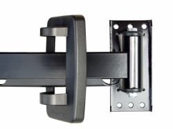 Стойка за стена OMB GYRO 2, 10"- 32", Max 20kg, Min VESA 75, Max VESA 200x100, Distance from wall - from 50mm to 290mm, 90° left/right turn, 90° rotation left/right, 10° down/ 10° up tilt, 360° rotation, Easy Hanging System, Aligning System, Easy Tilt, Черна, product code: 06171