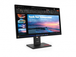 Монитор Lenovo ThinkVision T27QD-40 27" IPS, 16:9, 2560x1440, 1500:1, 4/6ms, 120Hz, HDMI, DP, RJ-45, USB, Tilt, Swivel, Pivot, Height Adjust Stand