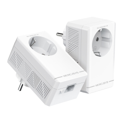 Стартов комплект Gigabit Passthrough Powerline адаптери Mercusys MP500P KIT AV1000