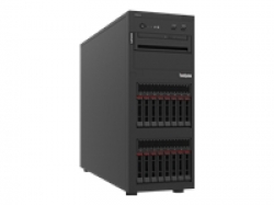 LENOVO ThinkSystem ST250 V2 Xeon E-2356G 6C 3.2GHz 12MB Cache 32GB UDIMM 8x2.5inch 5350-8i HS 750W Titanium XCC Ent