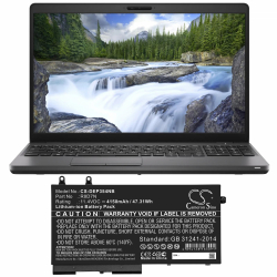 Батерия  за лаптоп DELL Inspiron 7506, LATITUDE 5400, Precision M3540 49HG8 LiIon  11,4V 4100mAh CAMERON SINO
