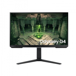 Монитор SAMSUNG 25BG400 25" Odyssey G4, 1920x1080, IPS 240Hz, 1 ms, 400cd/m2, 1000:1, DP, 2xHDMI, Черен                          