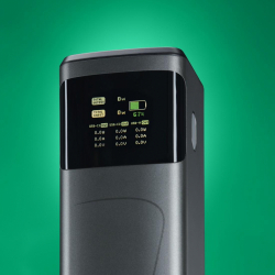 HAMA Външна батерия „High Power“, 200 W, 24000 mAh, 2x USB-C, USB-A, бързо зареждане
