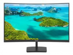 Монитор PHILIPS 241E1SC 23.6inch VA Curved 1500R 1920x1080 75Hz 4ms