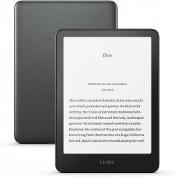 eBook четец Kindle Paperwhite Signature Edition - 7", 32GB - Metalic Black                          