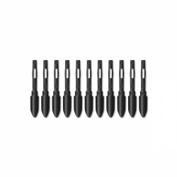 Резервни накрайници HUION PN04, 10 бр. за писалки PW100/PW201                          