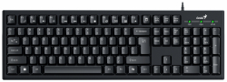 Genius клавиатура кирилизирана Smart Keyboard KB-100 Black - AI, BG Layout, USB