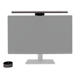 Лампа за четене за монитор BenQ ScreenBar Halo 2 - Тъмно сива