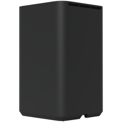 Ubiquiti UniFi UNAS-2-B-EU Network Attached Storage with (2) 3.5inch HDD bays, 2.5 GbE networking, USB-C connectivity, and an included PoE++ adapter, all in a compact footprint, black