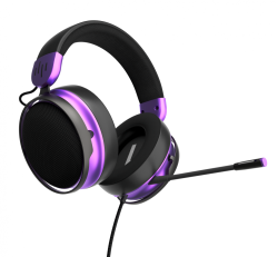 Геймърски слушалки Dark Project Sono Wired - Black/Violet Геймърски слушалки Dark Project Sono Wired - Black/Violet