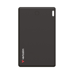 Verbatim MYFCR-01B My Finder Card Bluetooth Item Finder 1 pack Black