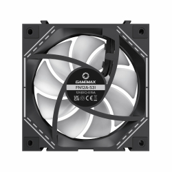 Gamemax Комплект вентилатори Fan Pack 3-in-1 3x120mm - FN12A-S3I Black, Daisy-Chain, Addressable RGB