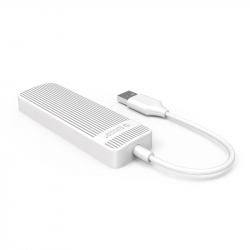 Orico хъб USB2.0 HUB 4 port White - FL02-WH