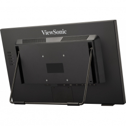 Тъч монитор ViewSonic TD2465 23.8", VA Panel, 1920 x 1080 FHD, Projected Capacitive, 10-point multi-touch, 16:9, 250 cd/m2, 3000:1, 20M:1, 7ms, Flicker-Free, Blue Light Filter, Hard Coating (7H), VGA, HDMI, DP, 3x USB, Speakers, Tilt, Kensington Lock, VESA 100, Black