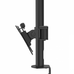 Стойка за 2 монитора за бюро HAMA Регулируема, 13" - 35", 15 кг, Swivel/Tilt, Черна