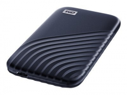 WD My Passport SSD 2TB Midnight Blue Cross Compatible USB 3.2 Gen-2 and USB-C 1050MB/s Read 1000MB/s Write PC Mac Compatiable