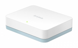 Суич D-Link DGS-1005D/E, 5 портов, 10/100/1000, Gigabit, Desktop                          