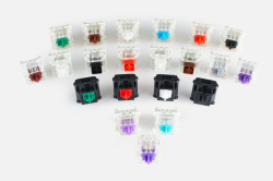 Суичове за механична клавиатура Glorious Gateron Black 120 броя                          
